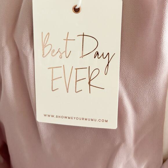 Show Me Your Mumu Emily Maxi Dress XXS Pink NWT - Picture 7 of 8